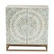 Baxton Studio Quintus Modern Bohemian Multicolor Mother of Pearl and Gold Metal Storage Cabinet 240-13473-ZORO - alternate 4